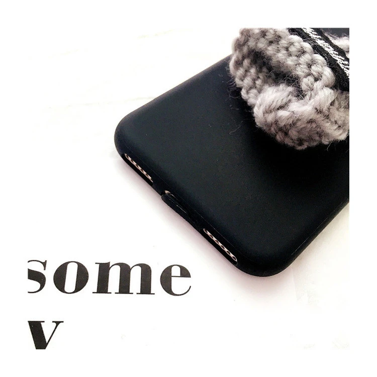 VIAERSON Рождественский чехол для iPhone 5S SE 6 6S Plus 7 8 X 10 DIY ручной работы дед шляпа мягкие