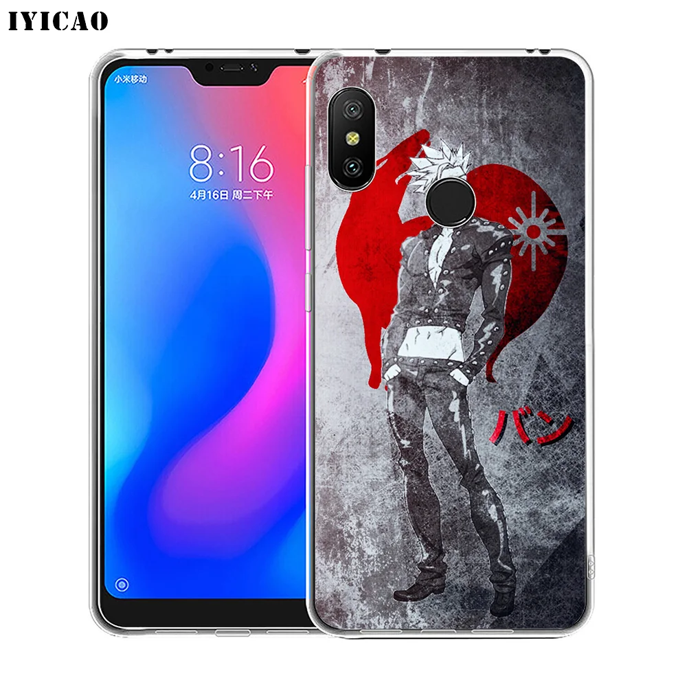 Мягкий силиконовый чехол для телефона IYICAO The Seven Deadly Sins Xiaomi Redmi 4A 5A 6A Note 7 6 5 Pro Plus 4X