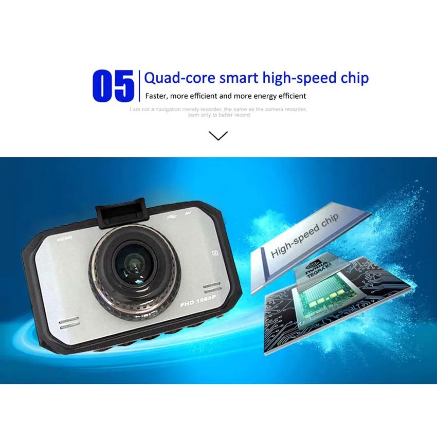 ANSTAR 1080 P 650 чип 170 вида автомобиля Камера g сенсор Smart Видеорегистраторы для