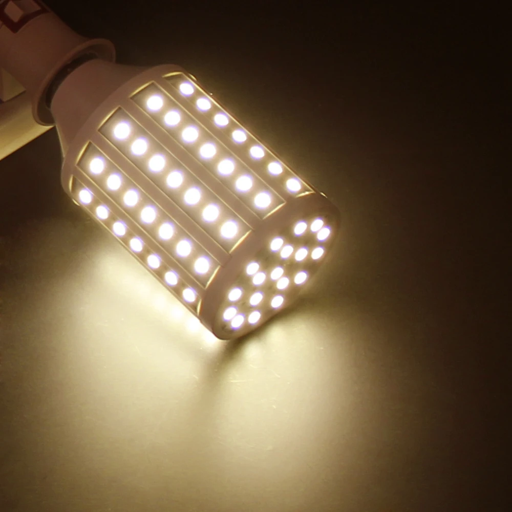 20 Вт E27 102x5050 SMD светодиодный светильник кукуруза яркий теплый белый/белый для дома