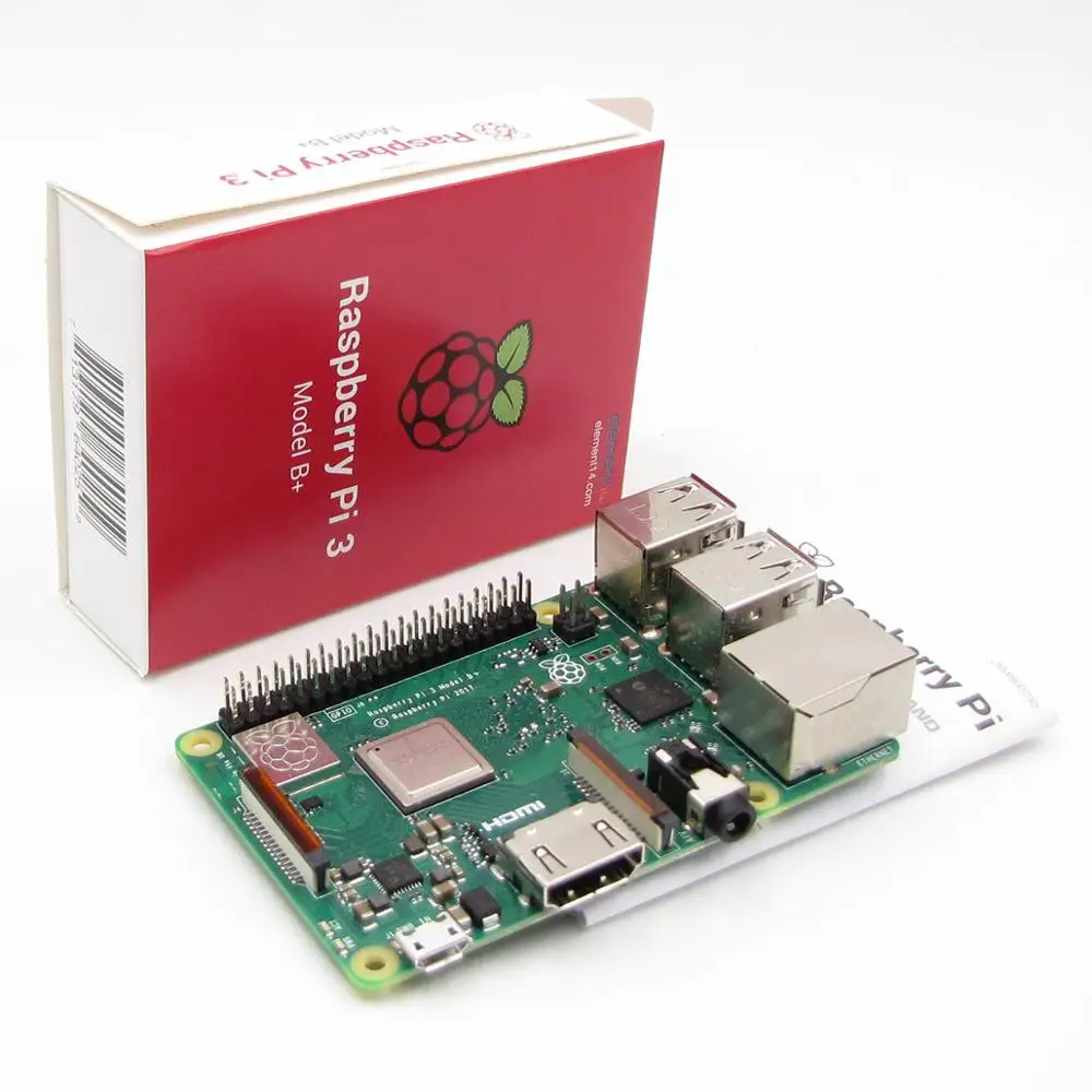 2018 новый оригинальный BCM2837B0 64 битный 1 ГБ SDRAM WiFi 2 4/5 0 ГГц Bluetooth PoE Ethernet Pi 3B + PI3 B