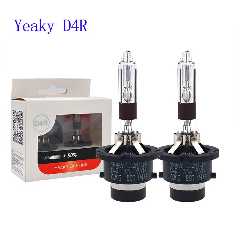 Оригинальный набор ламп SKYJOYCE 35 Вт Yeaky D2S D4S HID лампа 12 В 4500 к 5500 6500 D2R D4R для yaky