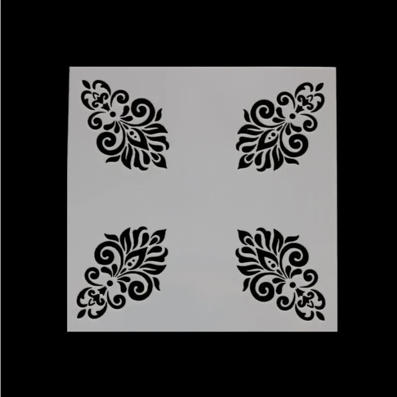 4 шт./компл. трафареты DIY для рисования шаблоны Живопись Искусство Скрапбукинг