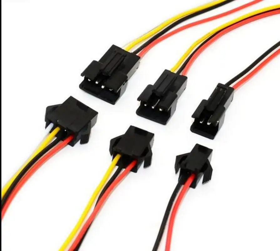 

10 пар = 10 гнездо + 10 штекеров Micro SM 2,54 2P 3P 4Pin штекер и гнездо разъем с проводом Длина кабеля: 200 мм