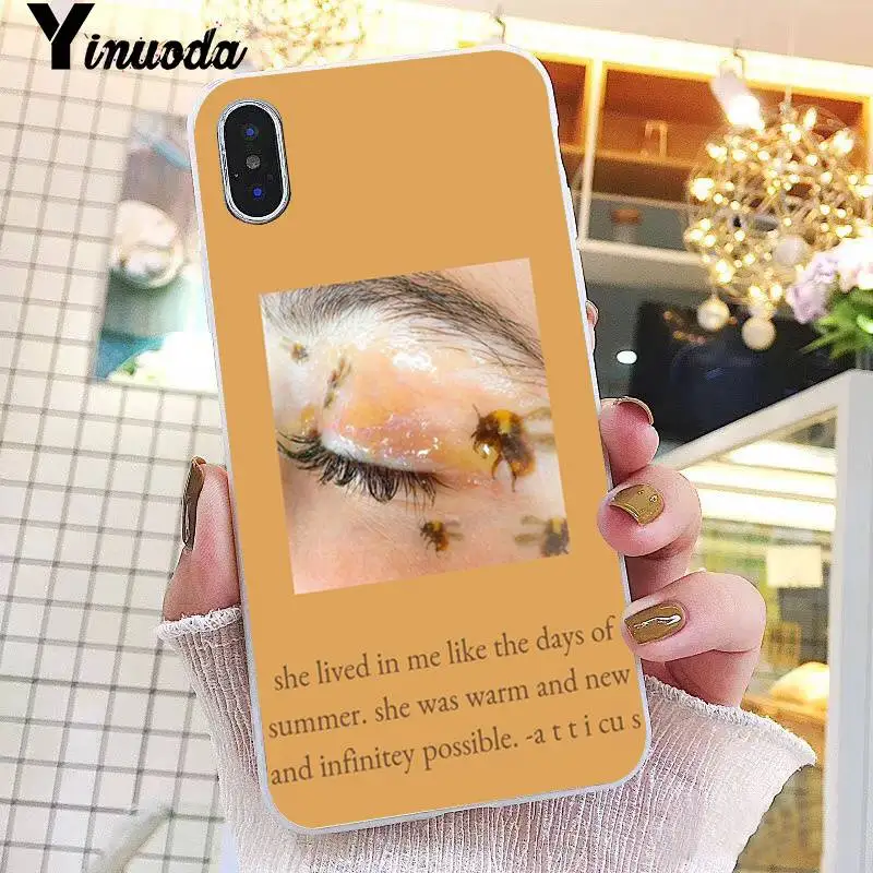 Yinuoda отличный художественный эстетический чехол для iPhone X XS MAX 6S 7 7plus 8 8Plus 5 5S XR 10 11 pro
