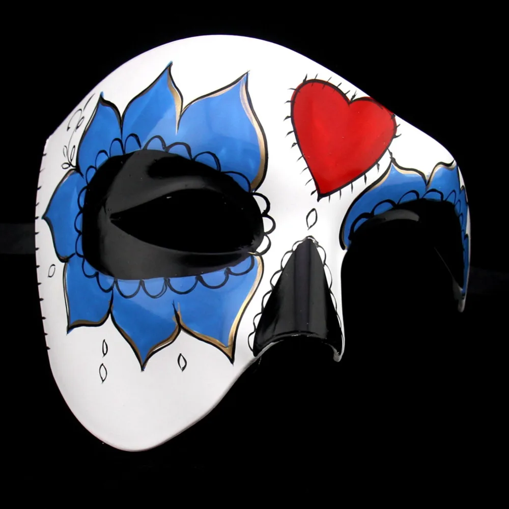2018 Маскарадная маска День мертвых масок для Хэллоуина маскарада|party mask|masquerade