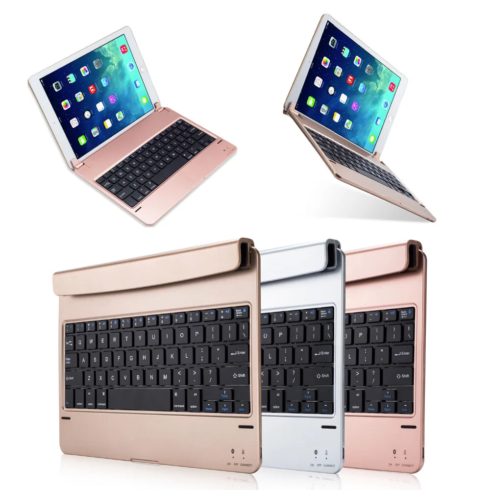 Тонкий чехол для Apple iPad 9 7 2018/2017/Air/Air2/Pro русская/Иврит/испанская Беспроводная