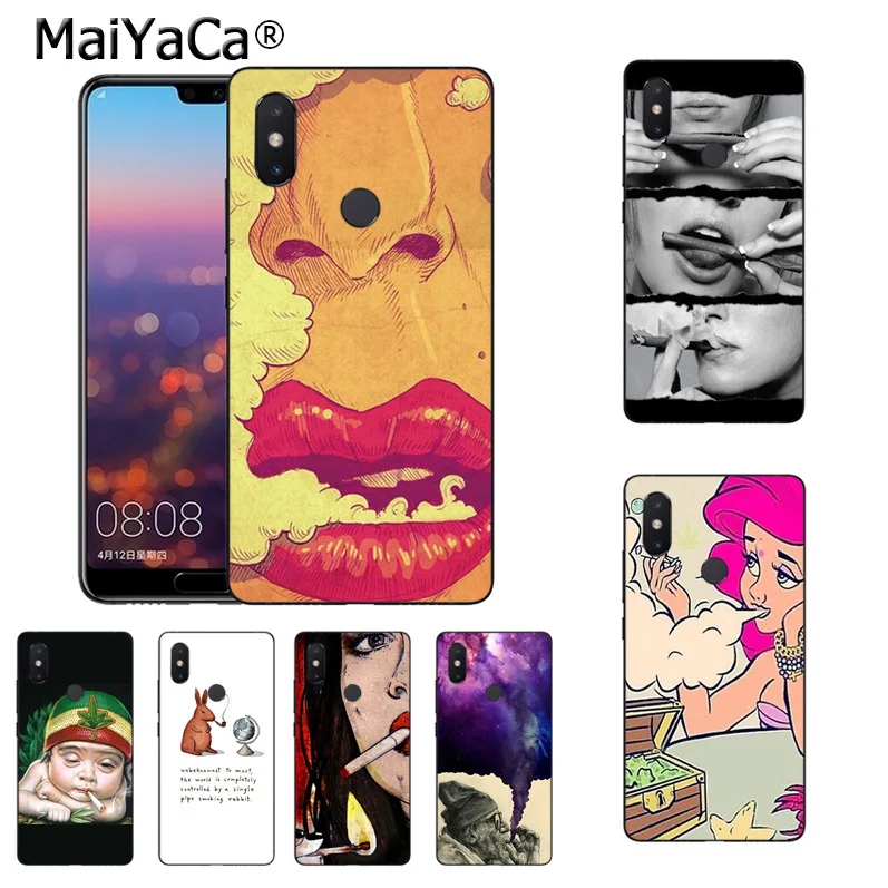 MaiYaCa для курения сексуальная женщина Новое поступление Модный чехол телефона xiaomi