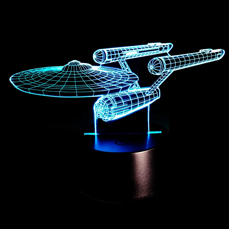 Resistance X-Wing Fighter 3D USB LED Lamp Star Wars BB-8 Yoda Jedi Master Cartoon Figure Touch Remote Illusion Night Light | Освещение