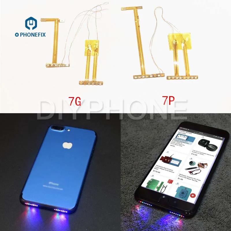 Светящаяся Светодиодная лампа для громкоговорителя iPhone 6 6P 6S 6SP 7 7P ремонт