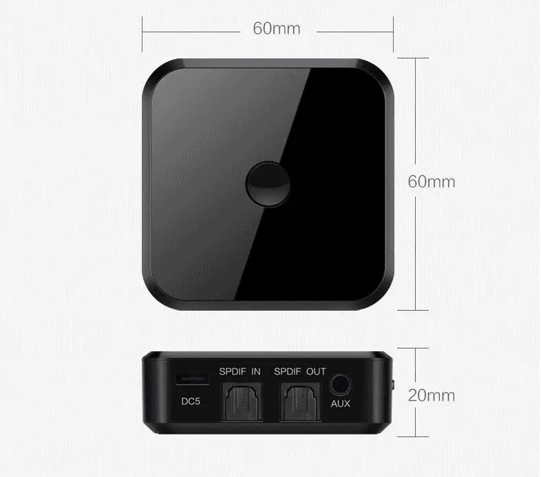 APTX без потерь 2 в 1 беспроводной Bluetooth передатчик приемник 4,1 аудио 3,5 мм SPDIF адаптер для смартфона PC телевизионные наушники