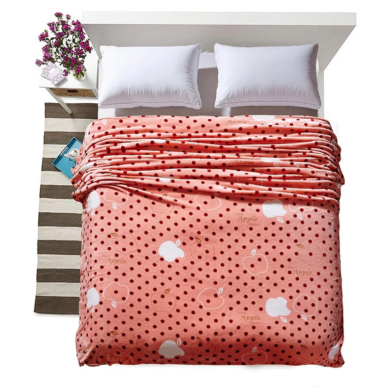 Одеяло с британским флагом Коралловое Флисовое одеяло s бросает на