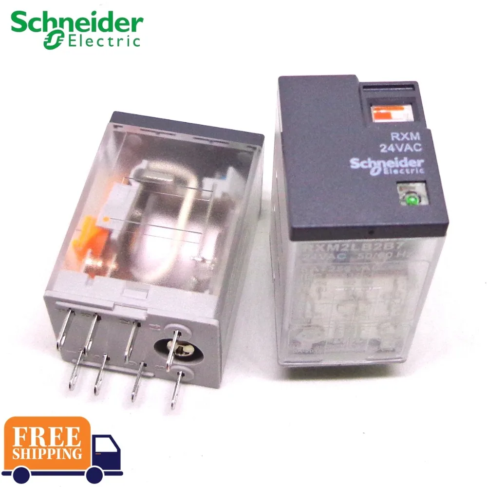 5 шт. реле Шнайдер RXM2LB2B7 24VAC 2CO 8PIN абсолютно новое и оригинальное реле