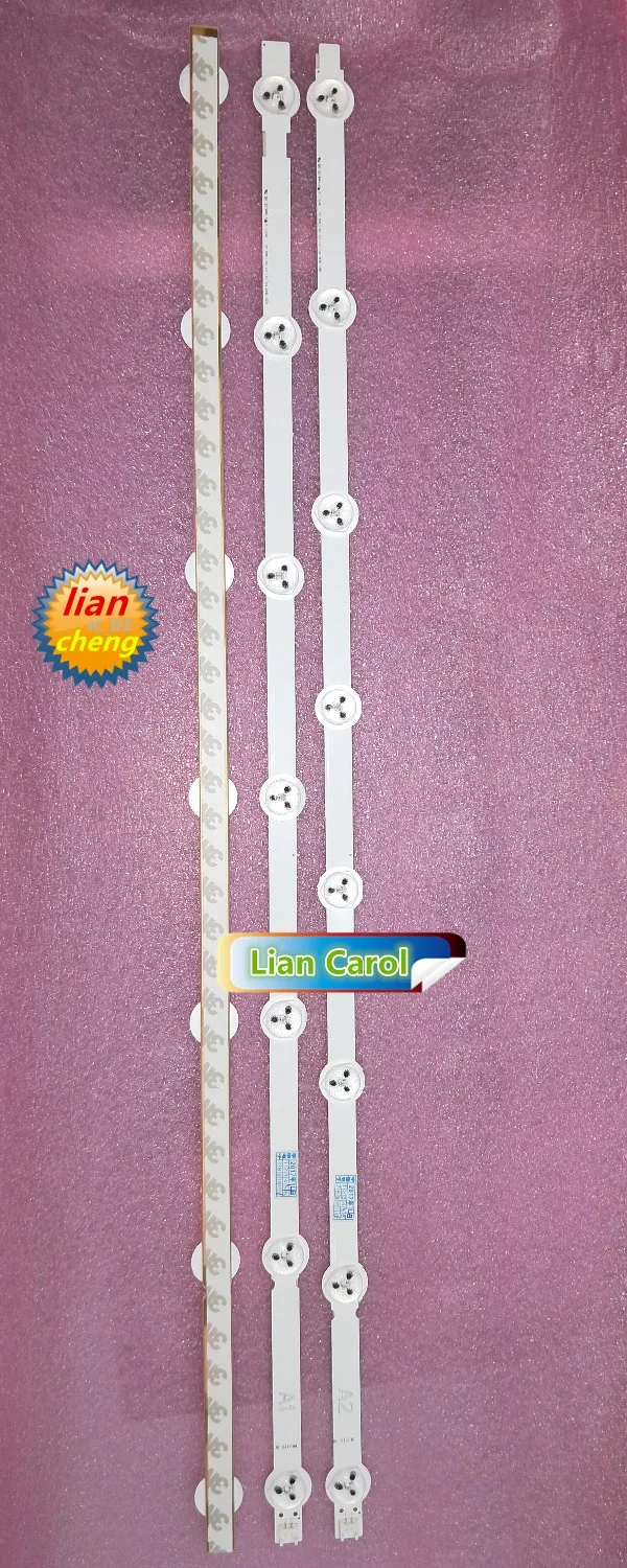 Новые 3 шт. (2 * A1 7 светодиодов 1 A2 8 светодиодов) светодиодная подсветка бар 32 &quotROW2.1