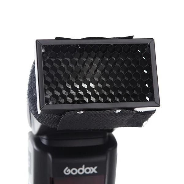 Софтбокс Godox для вспышки Canon 580EX II 430EX SB800 SB600 с ячеистой сеткой и HC 01|aluminum dome|aluminum