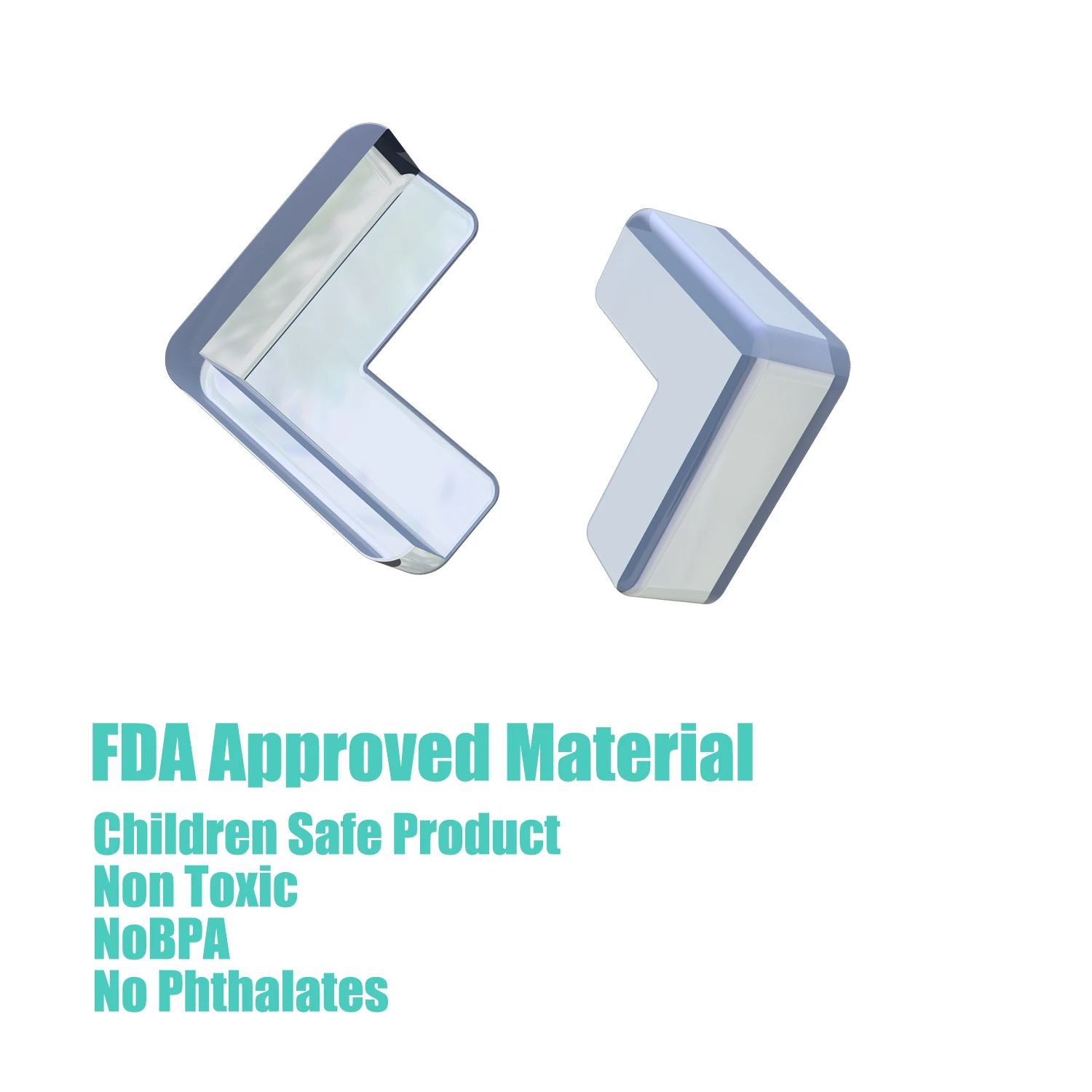 5 шт. прозрачные защитные уголки для детей|Бамперы углов| |