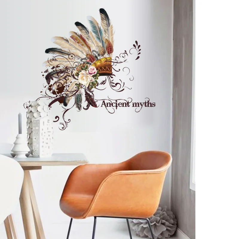 Креативные настенные наклейки для стен украшения дома гостиной столовой