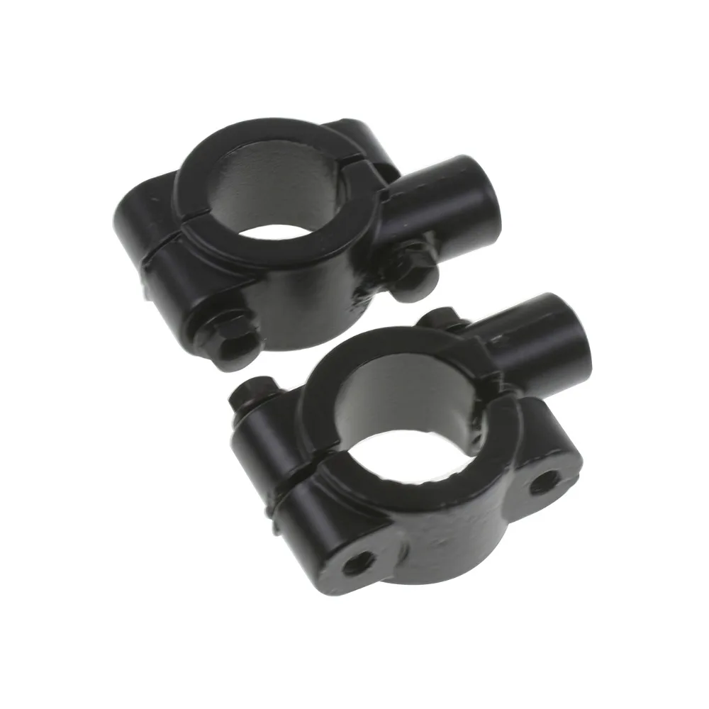 

Motorcycle HandleBar Mirror Mount Clamp Rear View Mirror Holder Bracket 2pcs 22mm 10mm 8mm 10mm 25mm