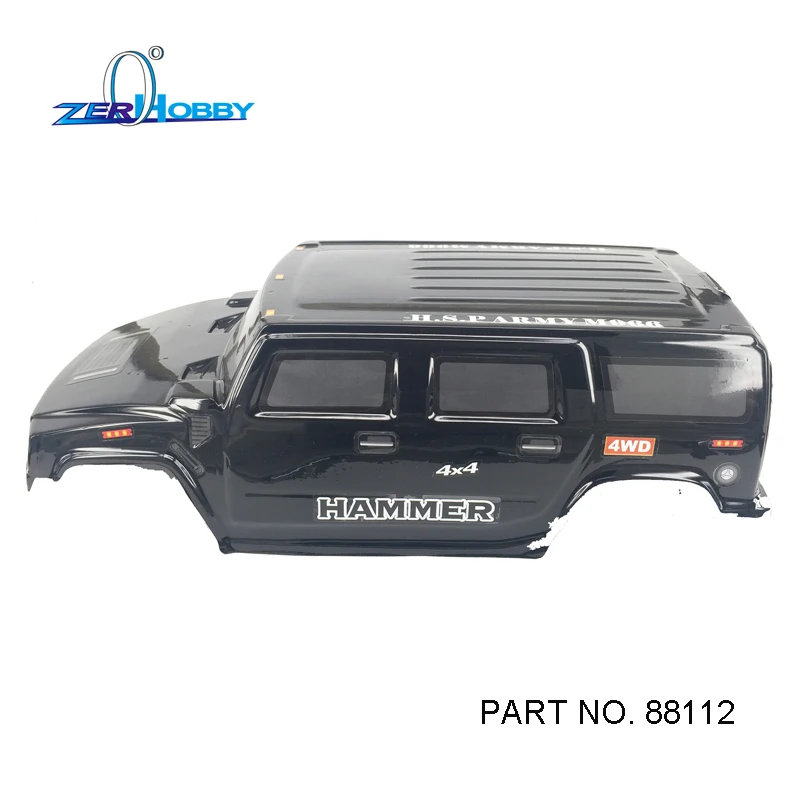 Корпус кузова радиоуправляемого автомобиля для HSP 1/10 ROCK CRAWLER 94180 T2 (Часть № 88112 88215