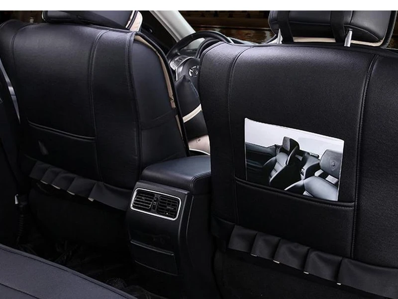 Роскошные кожаные чехлы на автомобильные сиденья полный комплект из 5 сидений