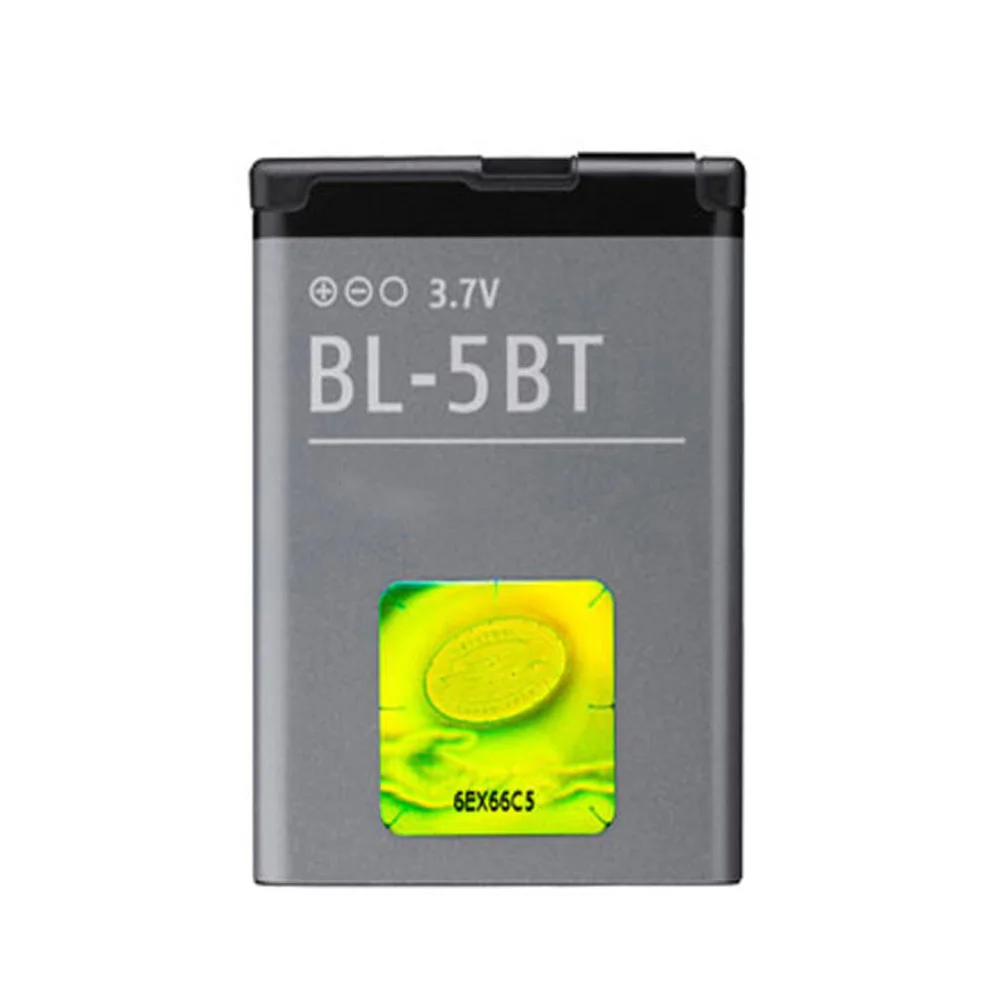 10 шт./лот BL-5BT батарея для Nokia 2608 2600c 7510a 7510s N75 870mAh BL 5BT замена батареи | Мобильные