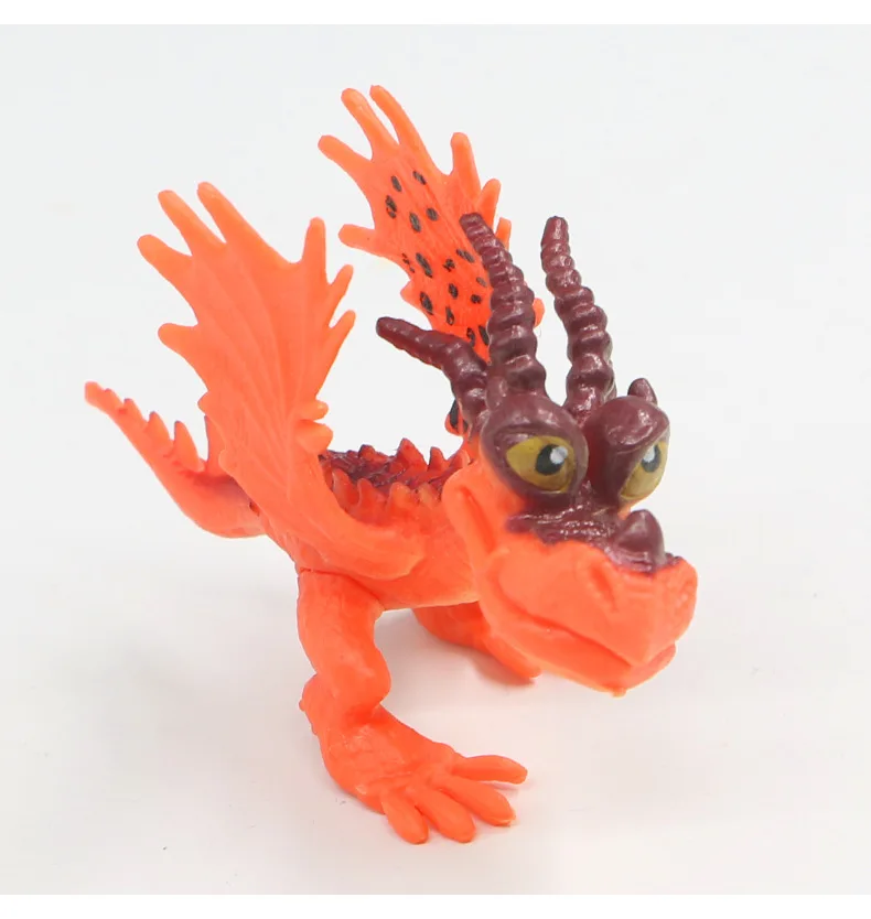 Как приручить дракона 2 ПВХ Фигурки игрушки Hiccup беззубый череп Gronckle Deadly Nadder ночной ягод дракон фигурки 13 шт./партия