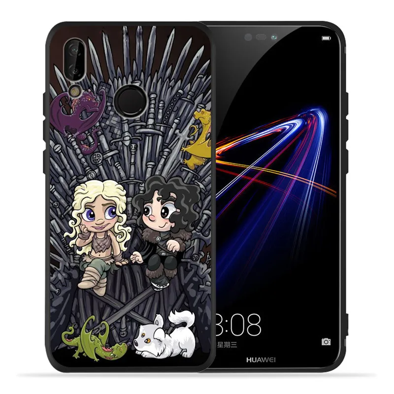 H1497 «Игры престолов» marvel "сделай сам" для huawei P8 P10 P20 P30 Коврики 10 20 Honor 8 8X 8C 9 V20 10 Lite Plus Pro Чехол-футляр - Цвет: H1497