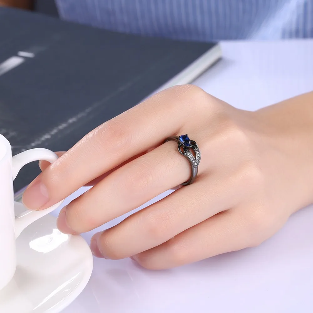 Hiyong небольшое уникальный Золотая рыбка Форма кольцо животных серии Jewelry довольно