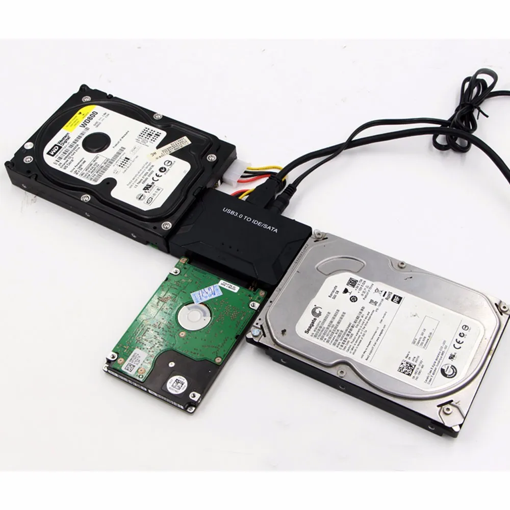 USB IDE/SATA адаптер Жесткий диск SATA к 3.0 передачи данных конвертер для 2.5/3.5/5.25