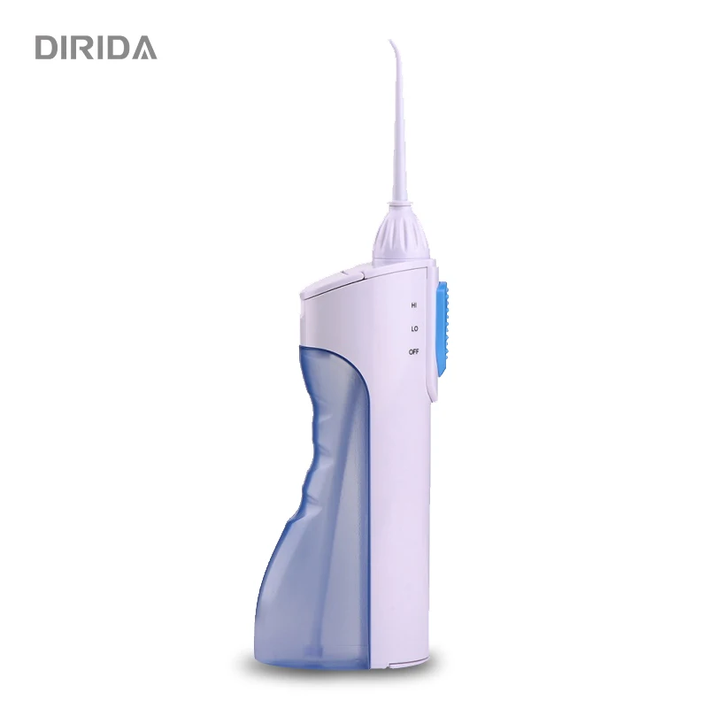 white blue Водный Флоссер портативный беспроводной Оральный ирригатор стоматологический спа зуб для очистки струей воды рот протез очиститель зубов щетка инструменты - Цвет: white blue