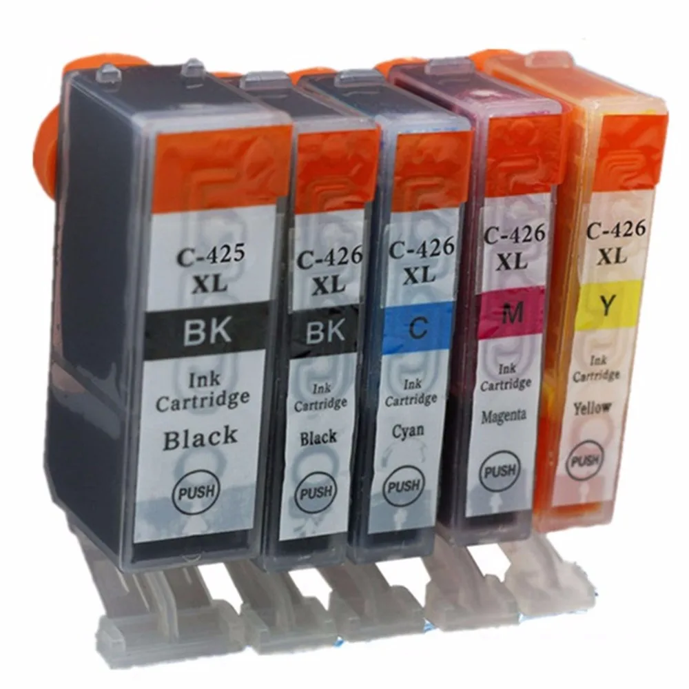 

Replacement PGI-425 CLI-426 PGI-425XL PGI 425 PGI425 PGI425XL Ink Cartridges Pixma IP4840 IP4940 IX6540 MG5140