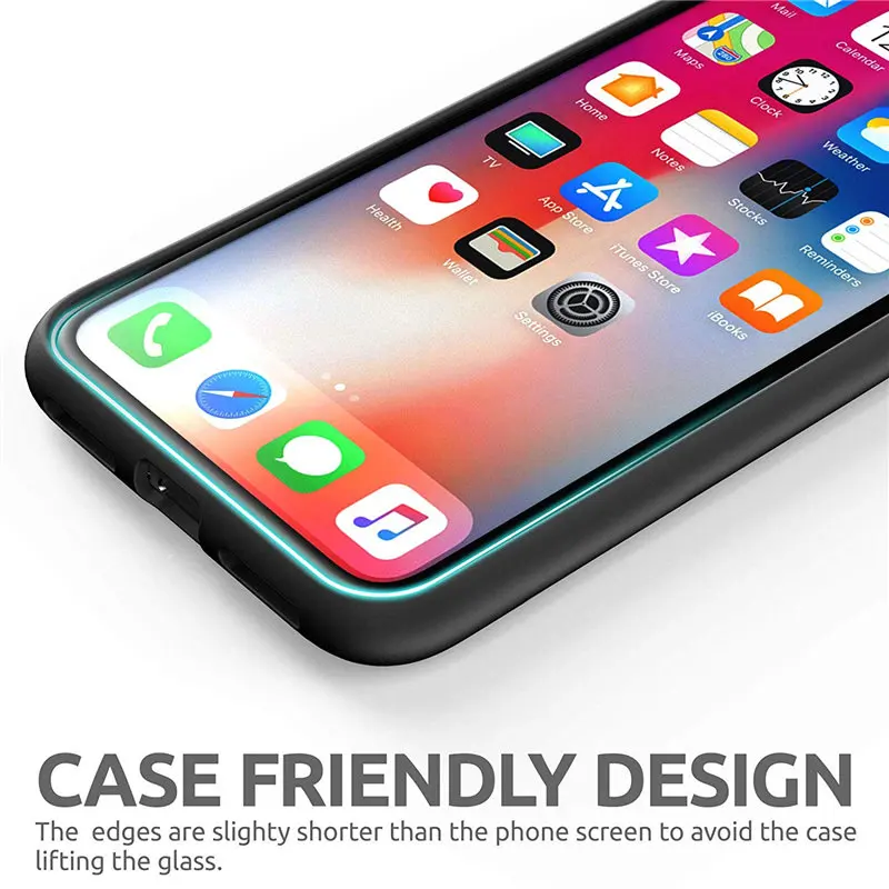 Для iPhone XR 6 1 &quotSUPCASE против царапин Премиум 3D изогнутые края Анти ударное