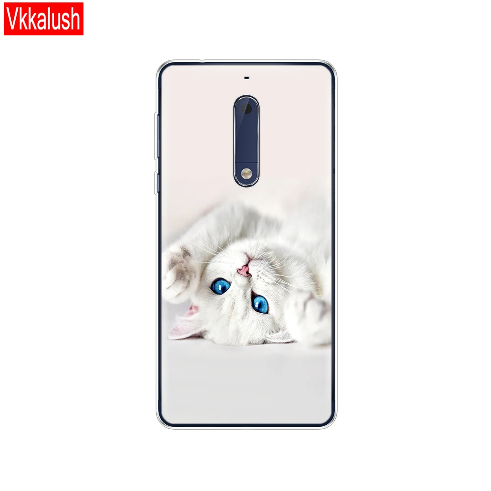 80019 Силиконовый чехол для Nokia 1, 2, 2,1, 3, 3,1, 5, 5,1 Plus,, мягкая задняя крышка из ТПУ, противоударный чехол, бампер, корпус, чехол для телефона - Цвет: 80019