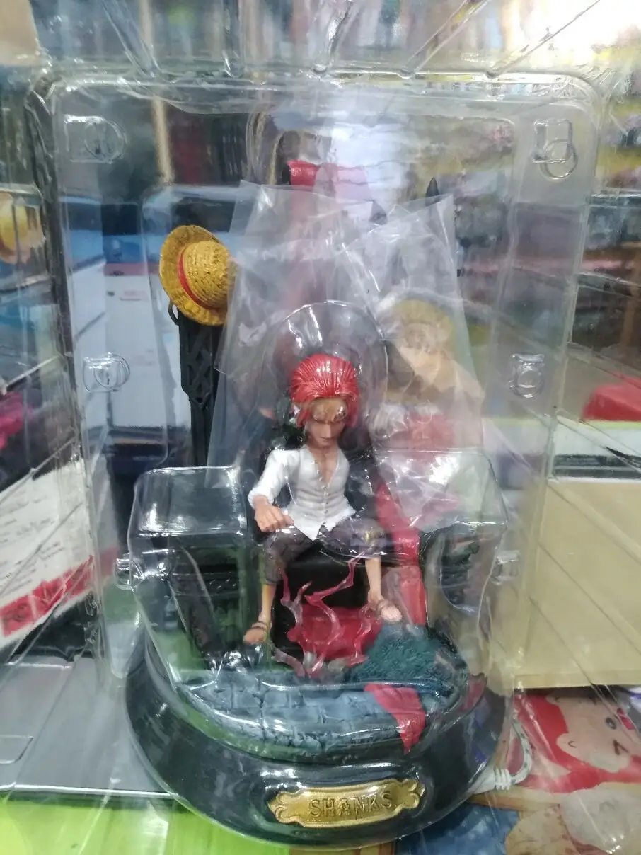Аниме One Piece GK статуя Shanks на Железном Троне экшн фигурка коллекционная игрушка 24