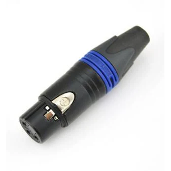 20 шт./лот NC3FXX 3 Pin MIC гнездовой разъем XLR Кабельный с красочным кольцом |