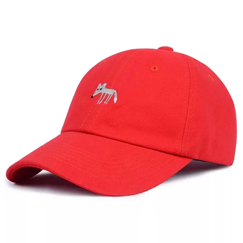LUOAI New Fox Fashion Men's and Women's Baseball Cap Spring Summer Ms. Sun Hat Solid Snapback Wholesale Daddy | Аксессуары для