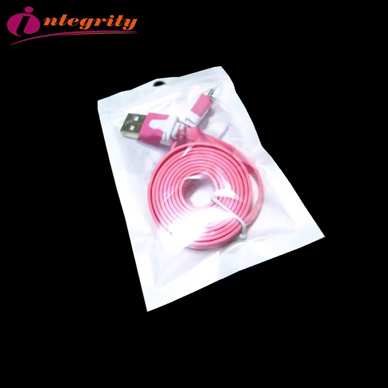 Целостность 100 шт 16*24 см белый/прозрачный самоблокирующийся застежка-молния