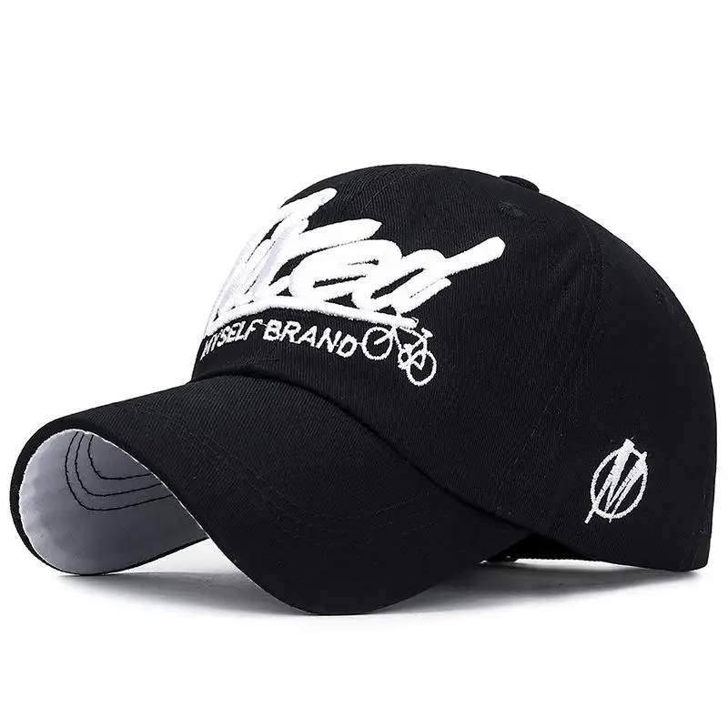 COKK Snapback Головные уборы, бейсболки для женщин и мужчин, унисекс, Изогнутые Козырьки, шапка для папы, Женская Регулируемая Мужская кепка с вышитыми буквами Kpop Gorras - Цвет: black white