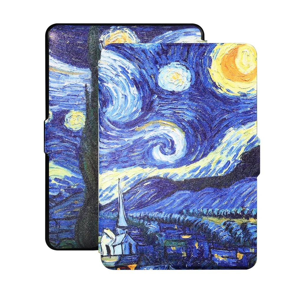 Чехол для Amazon Kindle Voyage 6 ''E reader Премиум PU кожаный тонкий Smart Cover Auto Wake/Sleep|Чехлы