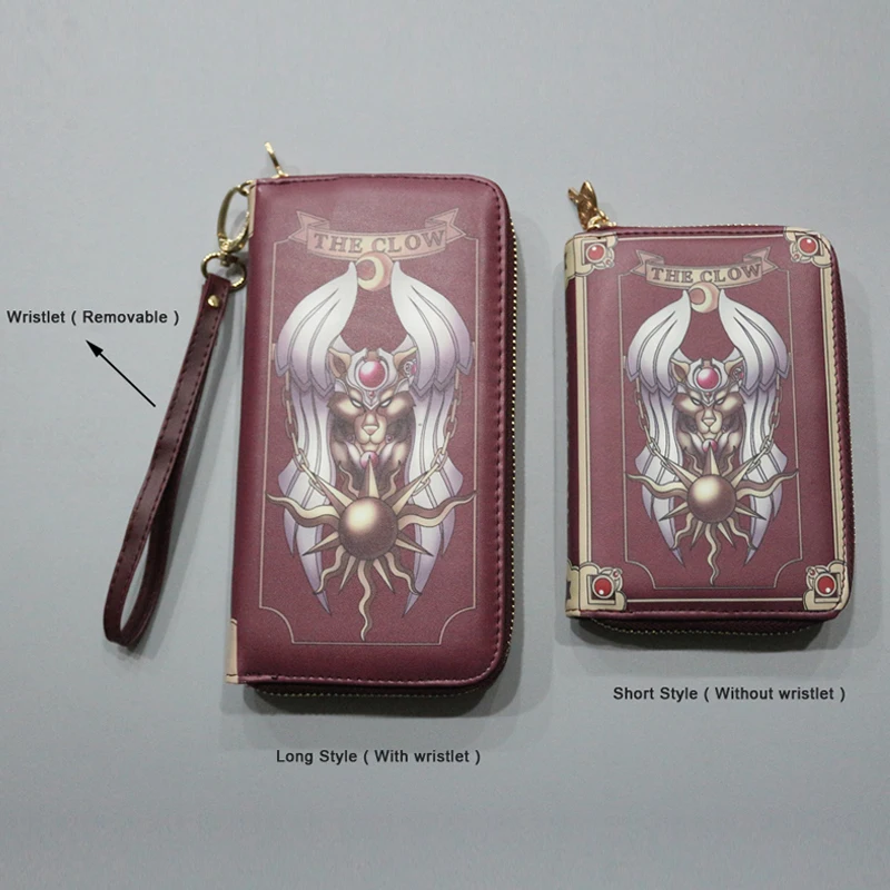 Новый Косплэй карта аниме Captor Sakura Для женщин женский кошелек кредитница