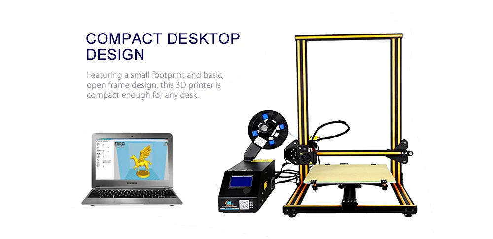 Creality3D CR-10/CR-10S 3D Большой размер Настольный DIY принтер ЖК-экран дисплей с sd-картой функция офлайн печати