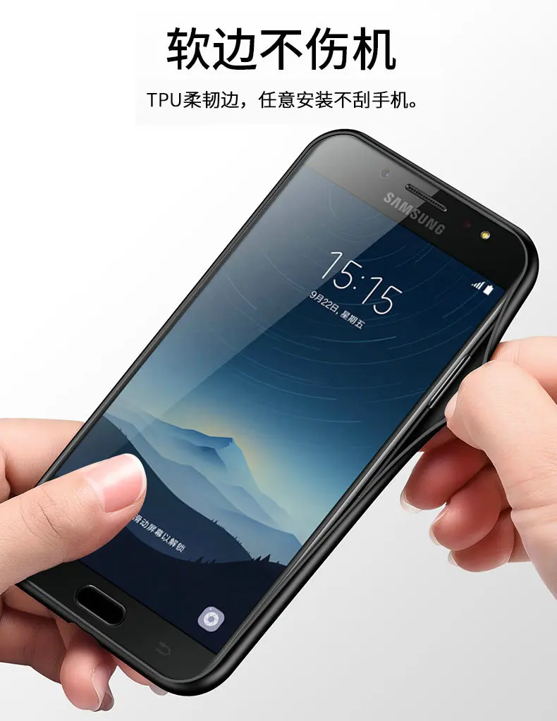 For Samsung Galaxy S7 edge Case Hard Tempered Glass With Stand Ring Magnet Protect Back Cover Case for samsung s7 s7edge shell