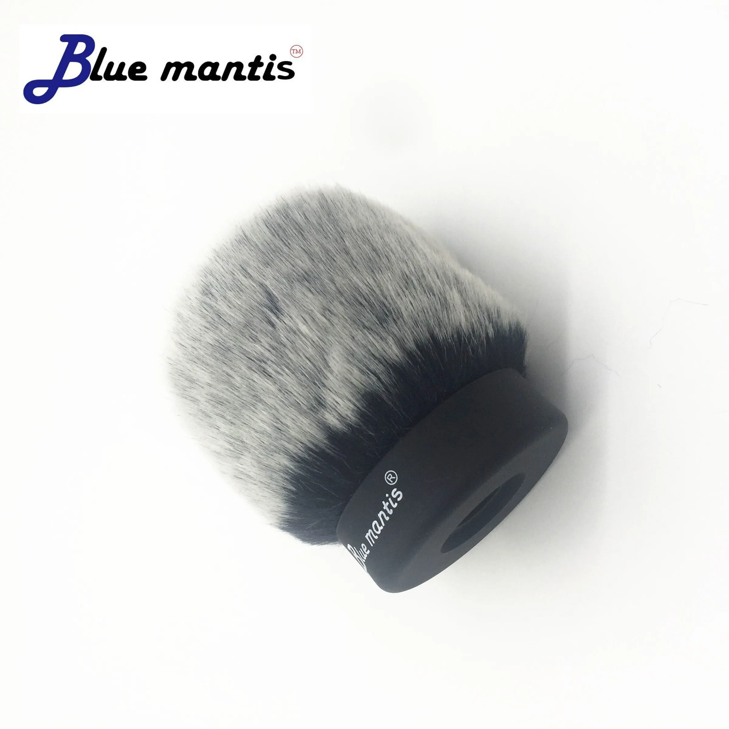 Пушистая муфта ветрового стекла BlueMantisFur для конденсаторного микрофона защита от