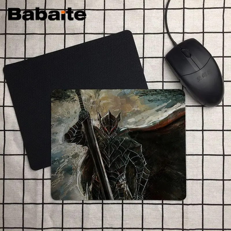 Babaite Cool New Berserk armor DIY дизайн игровой с узором коврик для мыши Размер 18x22 см 25x29