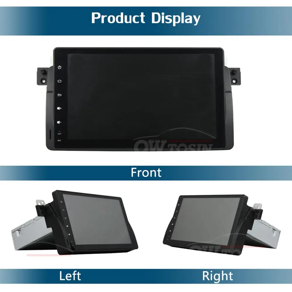 IPS 9 &quotAndroid 0 Восьмиядерный 4 Гб ОЗУ + 64 ПЗУ Автомобильный DVD плеер для BMW 3 серии E46 M3