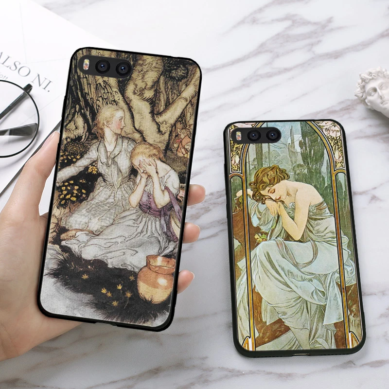 Ультратонкий силиконовый чехол Lavaza art ALPHONSE MUCHA для Xiaomi Redmi 4A 4X 5 5A 6 6A 7 7A 8 8A K20 Pro Plus S2