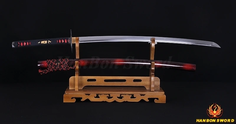 Японский самурайский летучая мышь ручной работы катана меч японский Кендо