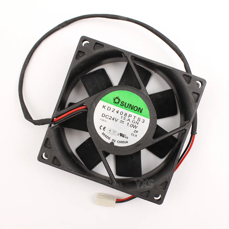KD2408PTS3 1.0W 8025 DC 24V 8CM 80*80*25MM 2200RPM Axial Cooling Fan | Электроника