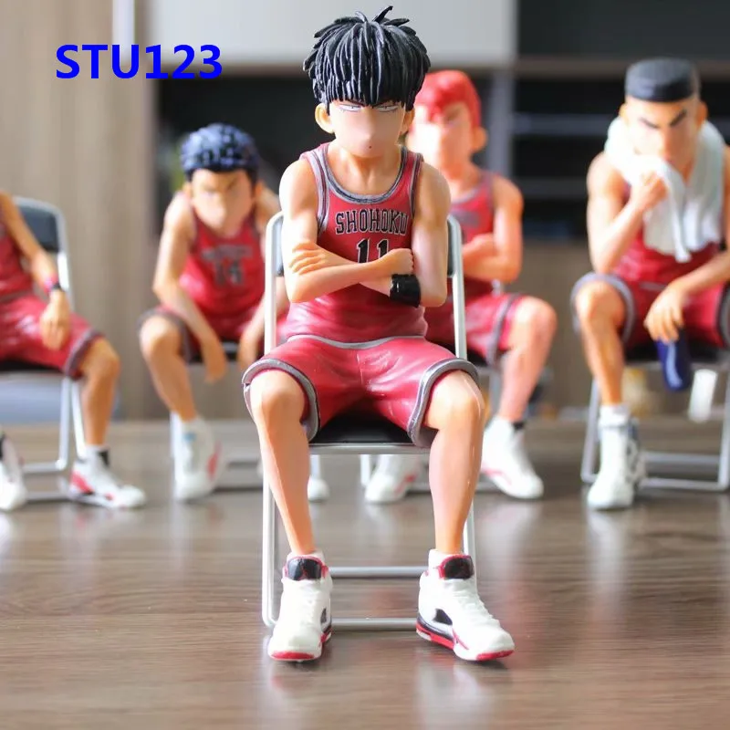 5 шт./компл. SLAM DUNK серия табуретов Hanamichi Sakuragi покупки в рукоятке детская игрушка