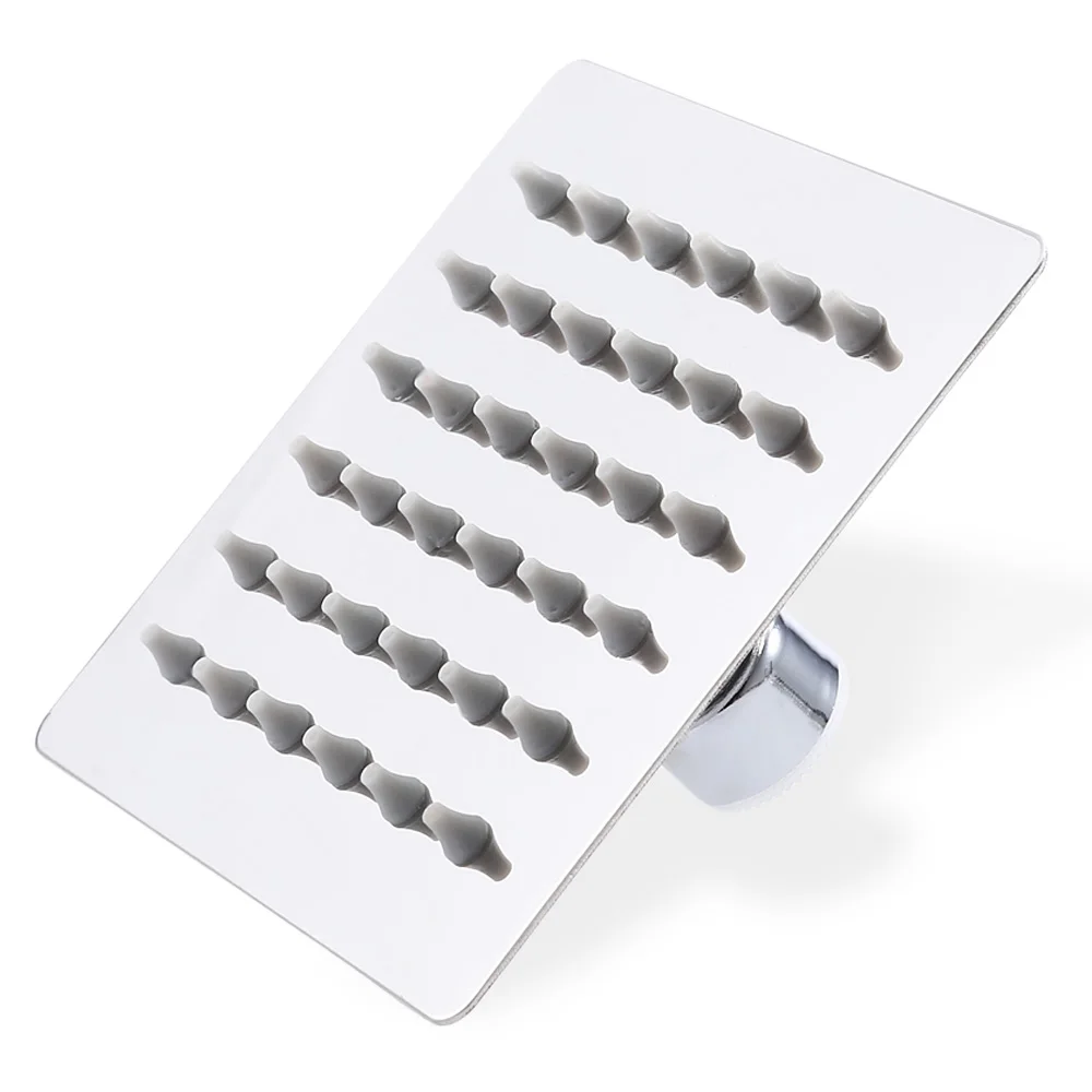 4 дюйма Ванная комната Насадки для душа квадратный Нержавеющая сталь спрей